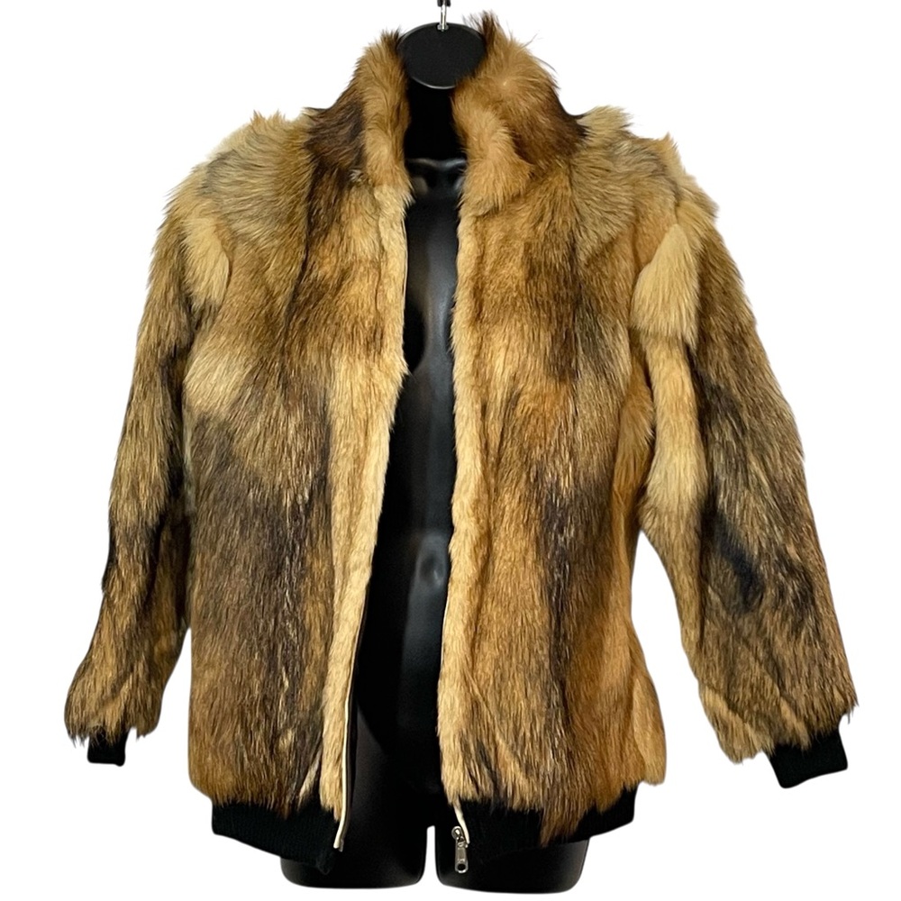 Vintage Genuine Red Fox Zip Up Jacket